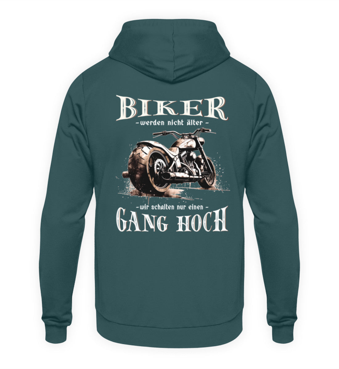 Motorradfahrer Spruch Biker Motorrad Schaltung' Unisex Hoodie