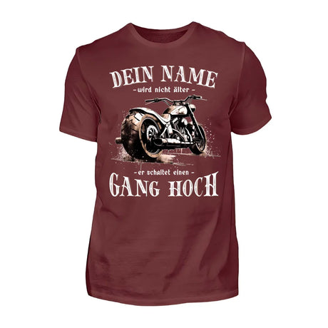 Premiumshirt Herren Weinrot 2048