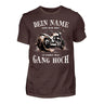 Premiumshirt Herren Braun 2048