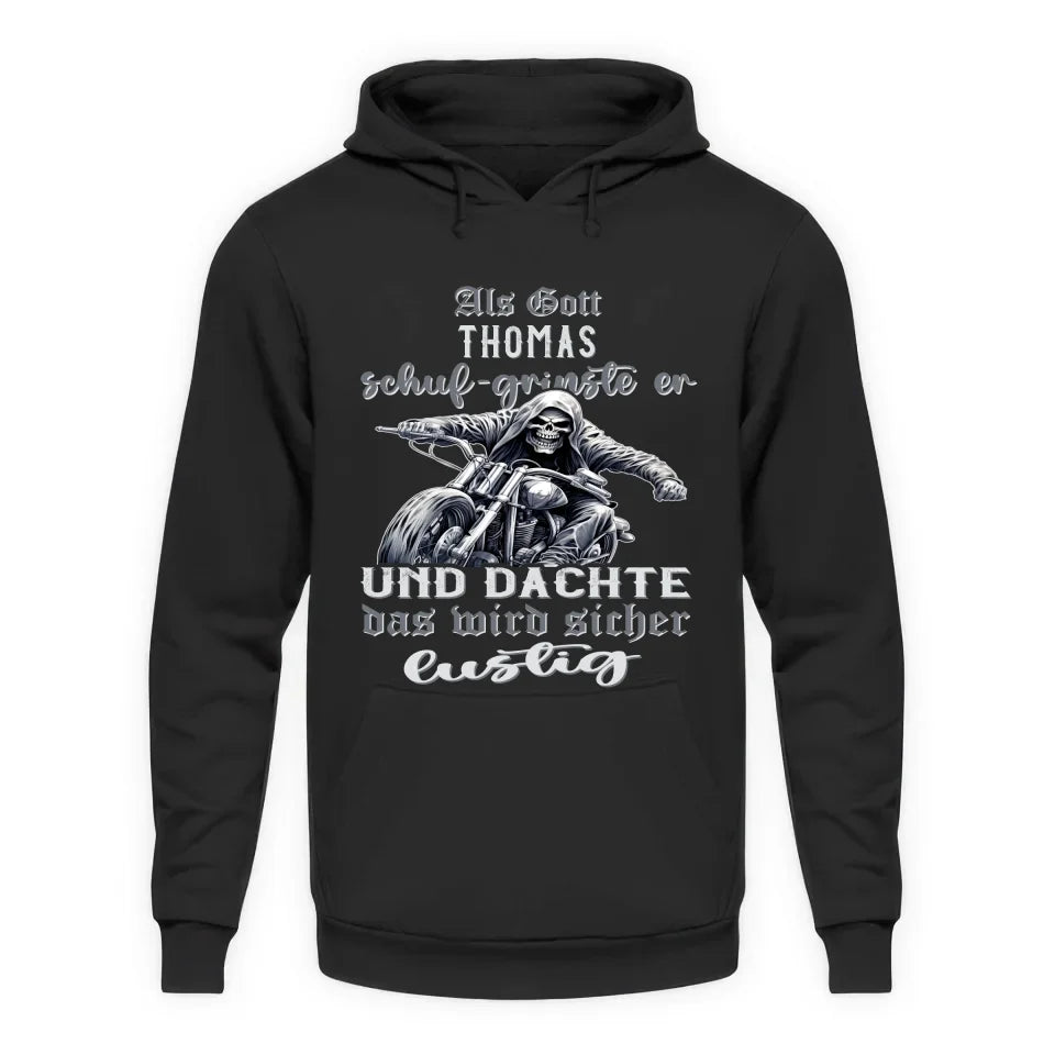 Hoodie schwarz 2048