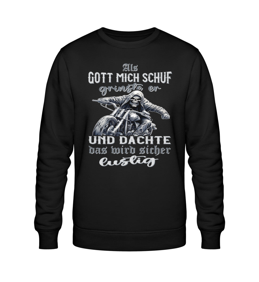 DESIGN - T-shirt oversize nera con scritta stampata davanti e sul retro