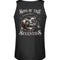 Ein Tanktop für Motorradfahrer von Wingbikers mit dem Aufdruck, Sons of the Seventies - Vintage Biker, mit Back Print, in schwarz.