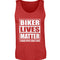 Ein Biker Tanktop für Motorradfahrer von Wingbikers mit dem Aufdruck, Biker Lives Matter - # Loud Pipes Save Lives, in rot.