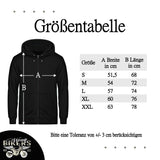 Triker werden nicht grau - Das ist Chrom  - Reißverschluss-Jacke Zip-Hoodie