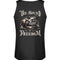 Ein Motorrad Tanktop für Motorradfahrer von Wingbikers mit dem Aufdruck, The Sound of Freedom, mit Back Print, in schwarz.