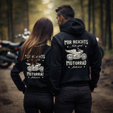 Mir reichts, ich geh´ Motorrad fahren - Biker Reißverschluss-Jacke Zip-Hoodie