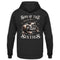 Ein Biker Hoodie für Motorradfahrer von Wingbikers mit dem Aufdruck, Sons of the Sixties - Vintage Biker, in schwarz.