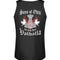 Ein Biker Tanktop für Motorradfahrer von Wingbikers mit dem Aufdruck, Sons of Odin - We Ride Until Valhalla, als Back Print, in schwarz.