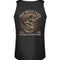 Ein Biker Tanktop für Motorradfahrer von Wingbikers mit dem Aufdruck, Old Balls Club - My Pipe Will Still Make You Scream, als Back Print, in schwarz.